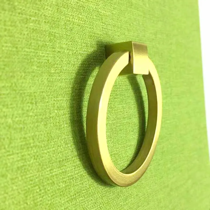 COTOM 1 шт. Прима круглые серьги капли современный кольцо тянет твердой латуни с