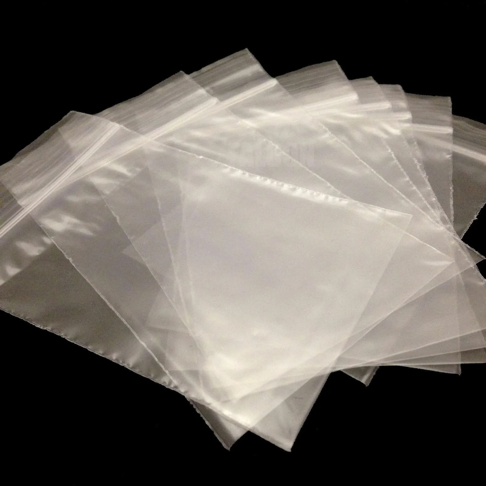 100Pcs Small Clear Vacuum Bags Plastic Baggies Baggy Grip Self Seal Resealable Zip Lock For Kitchen Food Mini Tool Parts Storage | Дом и сад