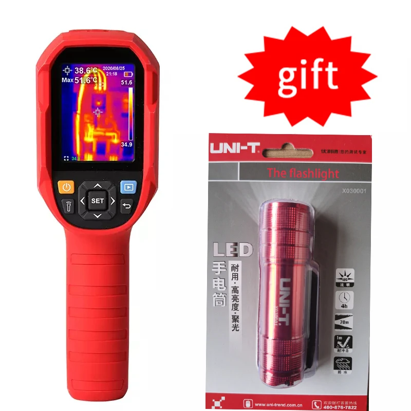 

UNI-T UTi85A Infrared Thermal Imager -10~400Â°C Industrial Thermal Imaging Camera Handheld USB Infrared Thermometer hunt