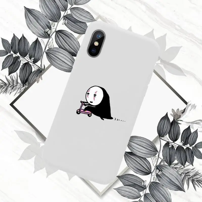 

Faceless man Phone Case White Candy Color for iPhone 11 12 mini pro XS MAX 8 7 6 6S Plus X SE 2020 XR