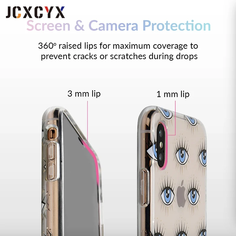Роскошный бренд Instagram Devil eyes Мягкий силиконовый чехол для телефона apple iphone 7 8 Plus X XS