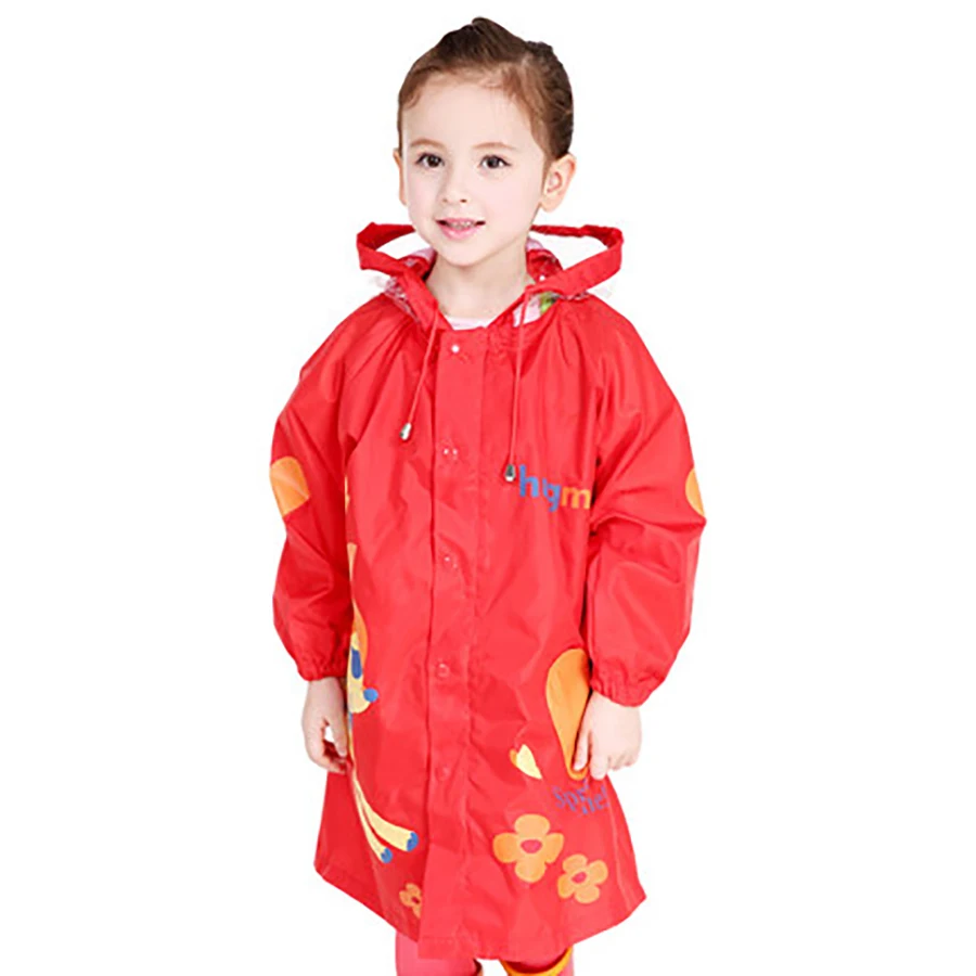 Уличная одежда с героями мультфильмов для женщин Дождевик Детский плащ Пончо