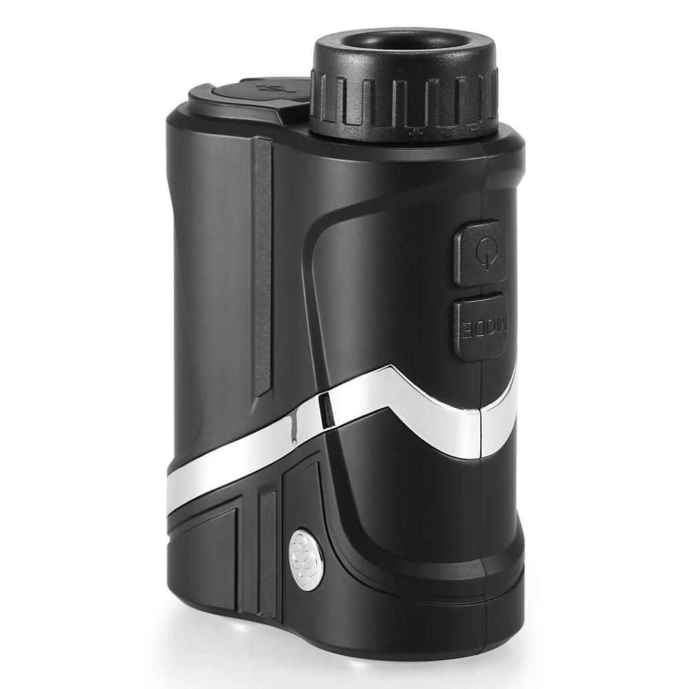 USB Rechargeable Golf Rangefinder 600m Hunting Range Finder Distance Meter Angle Measuring Tool Monocular Telescope |