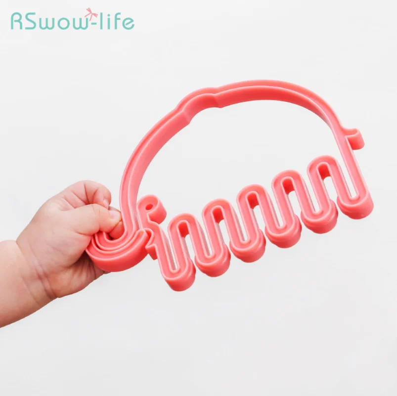 

2PCS Animal Swan Style Mini Small Baby Socks Clip Plastic Hanger Sunning Multi-Clip Clothing Rack Clothes Drying Rack Wall Mount