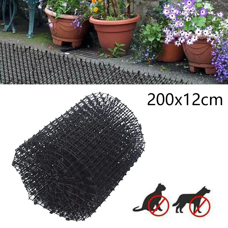 

Gardening Cat Scat Mat Repellent Mat Anti-Cat With Prickle Strips Spikes Straps Deterrent Keep Cat Dog Away Digging Pet Supplies