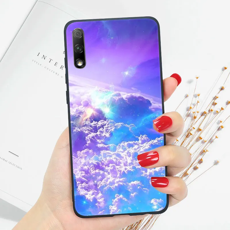 oo2 Глянцевая блестящая для huawei honor 7C AUM-L41 чехол задняя крышка huawei honor 7C 8C 8A 8S 8X 9X чехол - Цвет: oo2