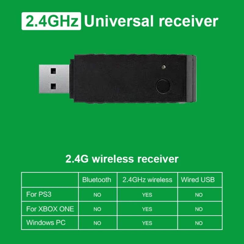 Беспроводной игровой контроллер 2 4G геймпад джойстик для X-box One PS3 PC переключатель