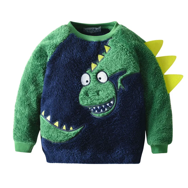 Топы с рисунком ракеты для маленьких мальчиков и девочек блузка длинными