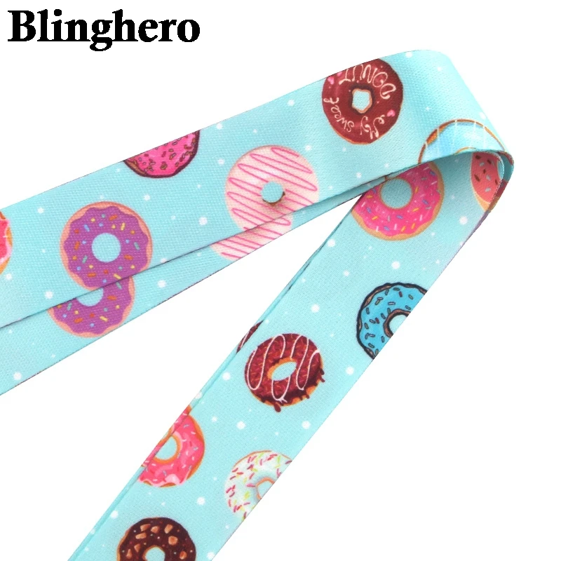 CA390 пончик Ремешок шейный ремешок для ключа ID карты сотовый телефон ремни