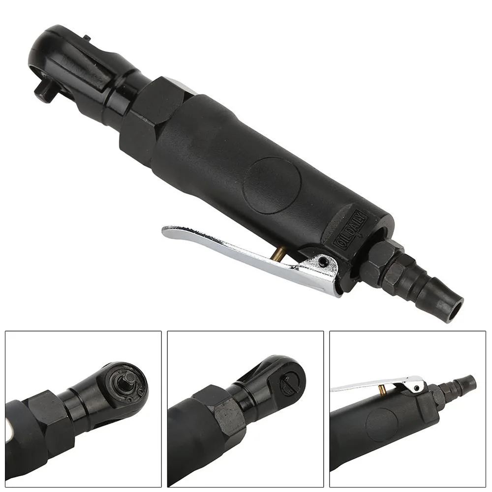 

1/4 1/2 3/8 Inch Straight Handle Pneumatic Air Ratchet Wrench Professional Air-Powered Tool High Torque For Car Bicycle Repair
