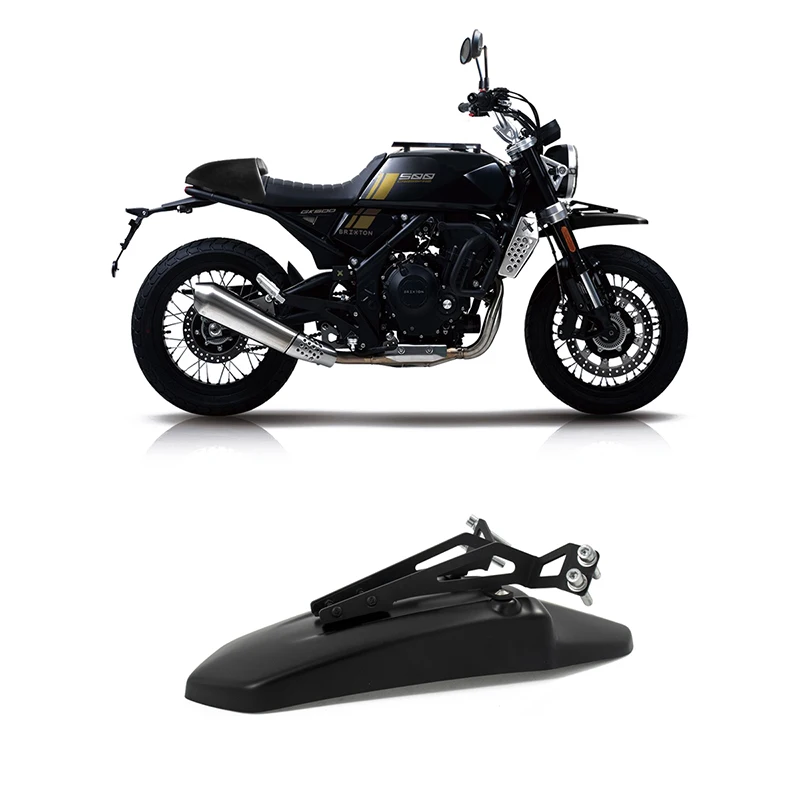 Черная Пластиковая передняя фотовспышка для мотоцикла с кронштейном для кронштейна Crossfire 500