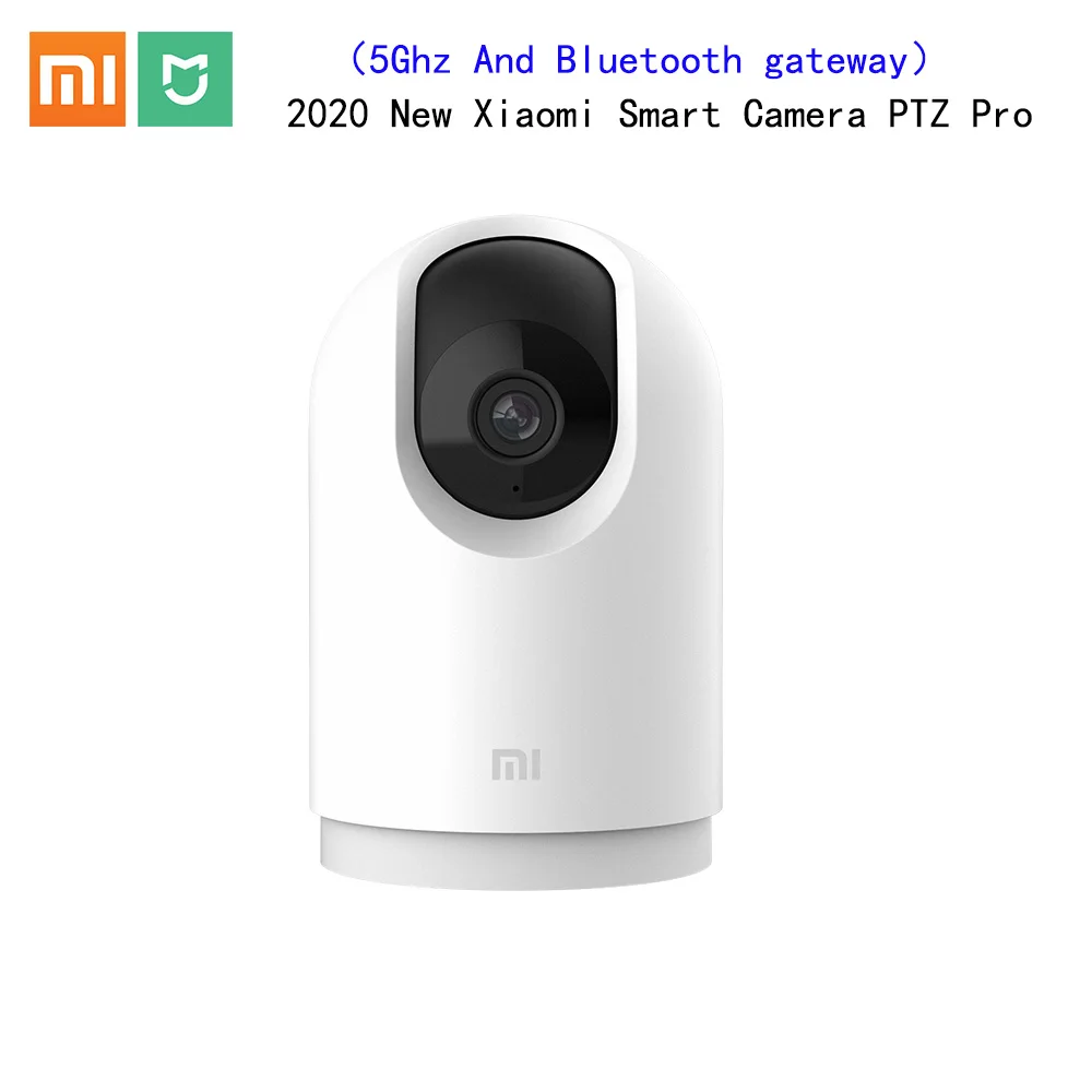 2020 оригинальная умная камера Xiaomi Mijia с углом обзора 360 градусов PTZ Pro шлюз и двойная частота 5 ГГц Wi Fi IP веб