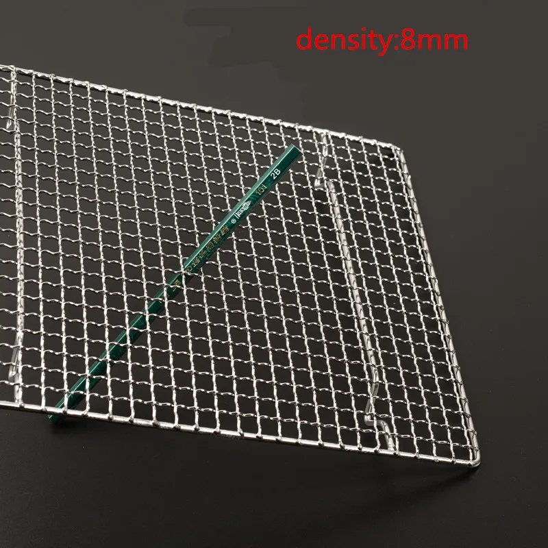 Сетка из нержавеющей стали 304 для барбекю сетка прямоугольное выпечки гриля с