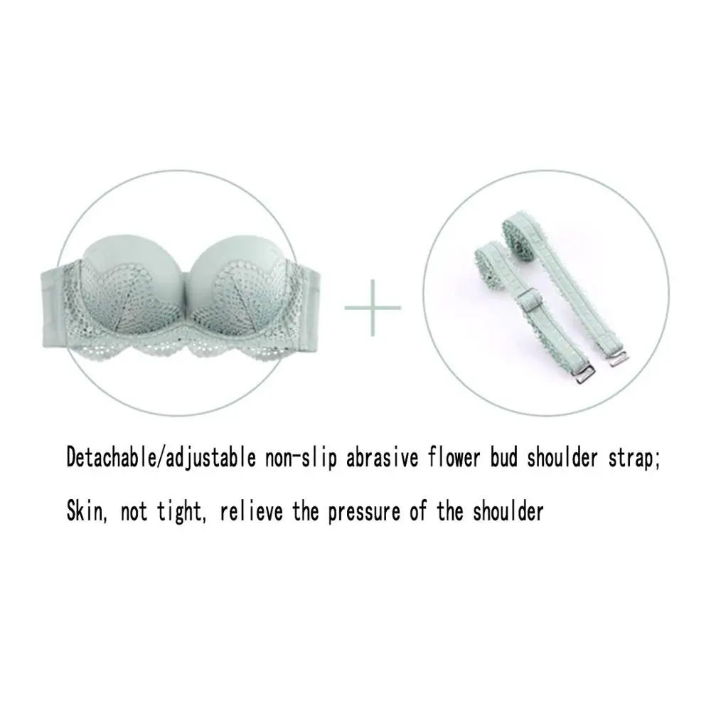 

SXTHAENOO Fashion Sexy Vogue Lace Floral Women Lingerie Set Underwear Set Underwire Push Up Bra Set For Women