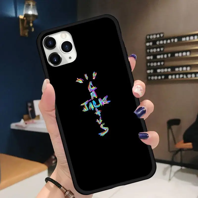 

cactus jack letter words Phone Case for iPhone 11 12 pro XS MAX 8 7 6 6S Plus X 5S SE 2020 XR mini Funda