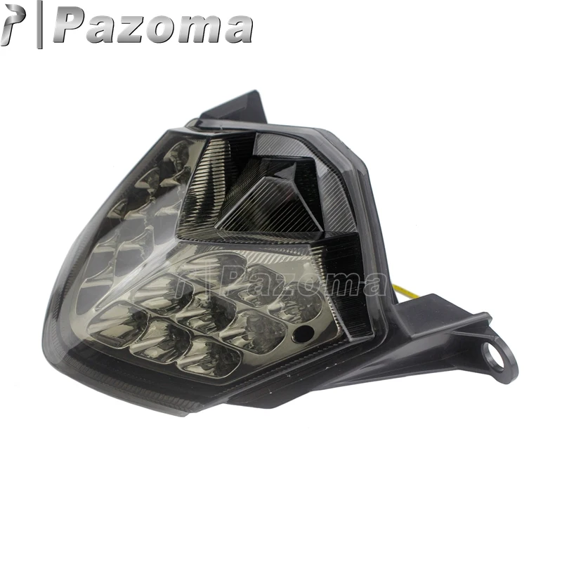 Motorcycle Tail Lights LED Turn Signal For Kawasaki Ninja ZX-10R ZX-6R/636 2008-2010 Z750 07-2012 Z1000 Rear Brake Lamps |