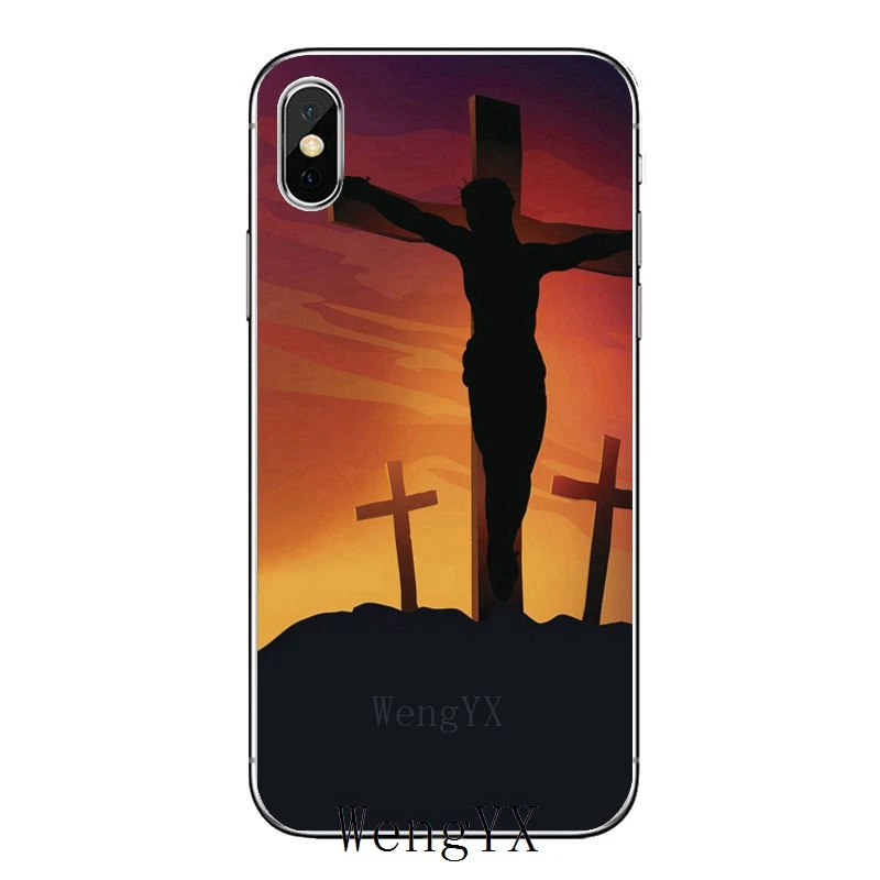 Чехол для телефона Samsung Galaxy M30 A20E A21S A12 A10 J8 J7 J5 Pro J6 J4 Prime A6 A8 A9 Plus J3 христианский Иисус