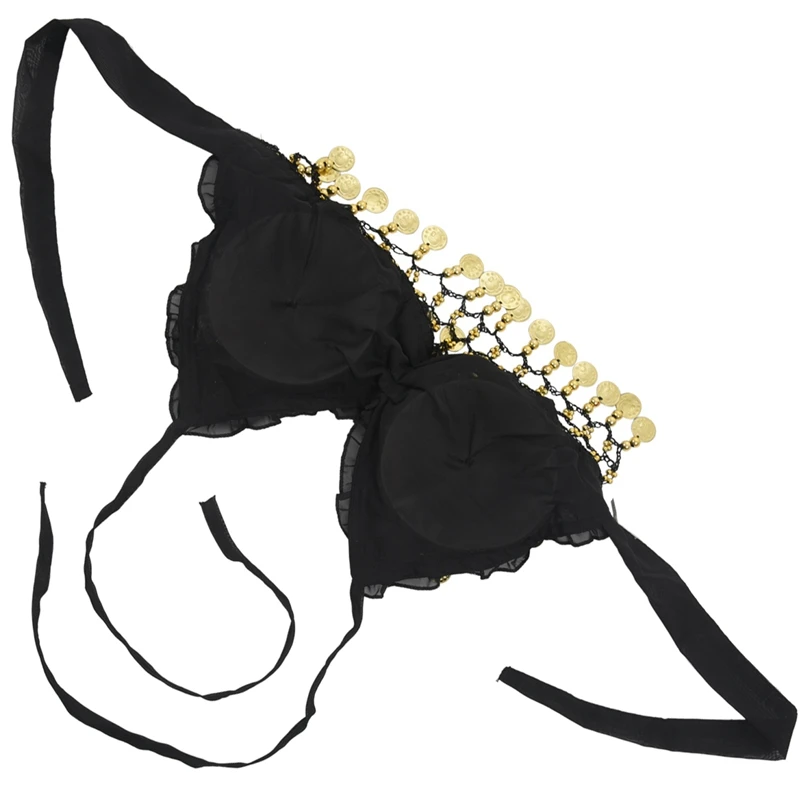 Горячая Сексуальная кружевная плиссированная шифоновая монета танец живота