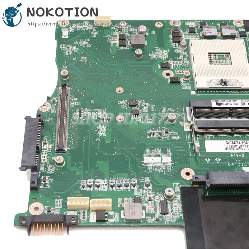 NOKOTION A000053140 DATZ1CMB8F0 материнская плата для TOSHIBA Qosmio X500 X505 ноутбука DDR3 полный тест |
