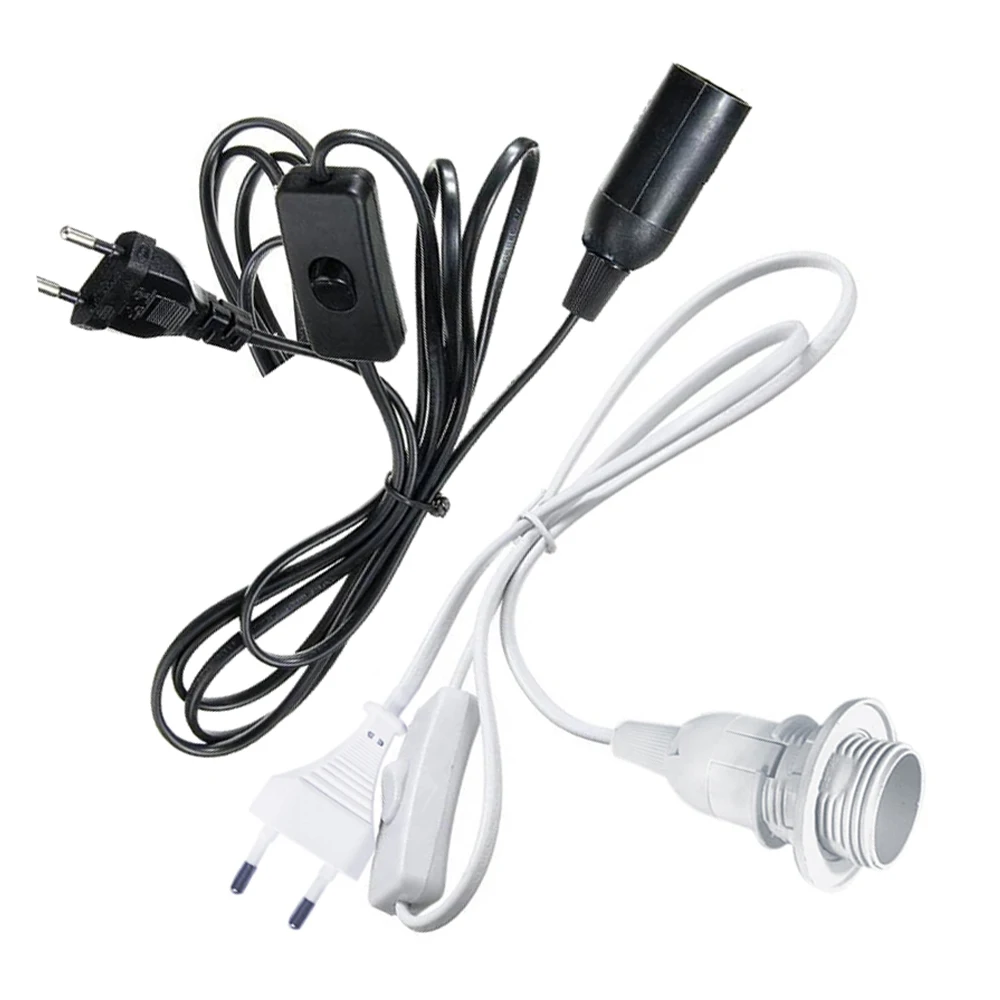 1 8 м E14 основание светильника ЕС розетка с выключателем провод Мощность Шнур