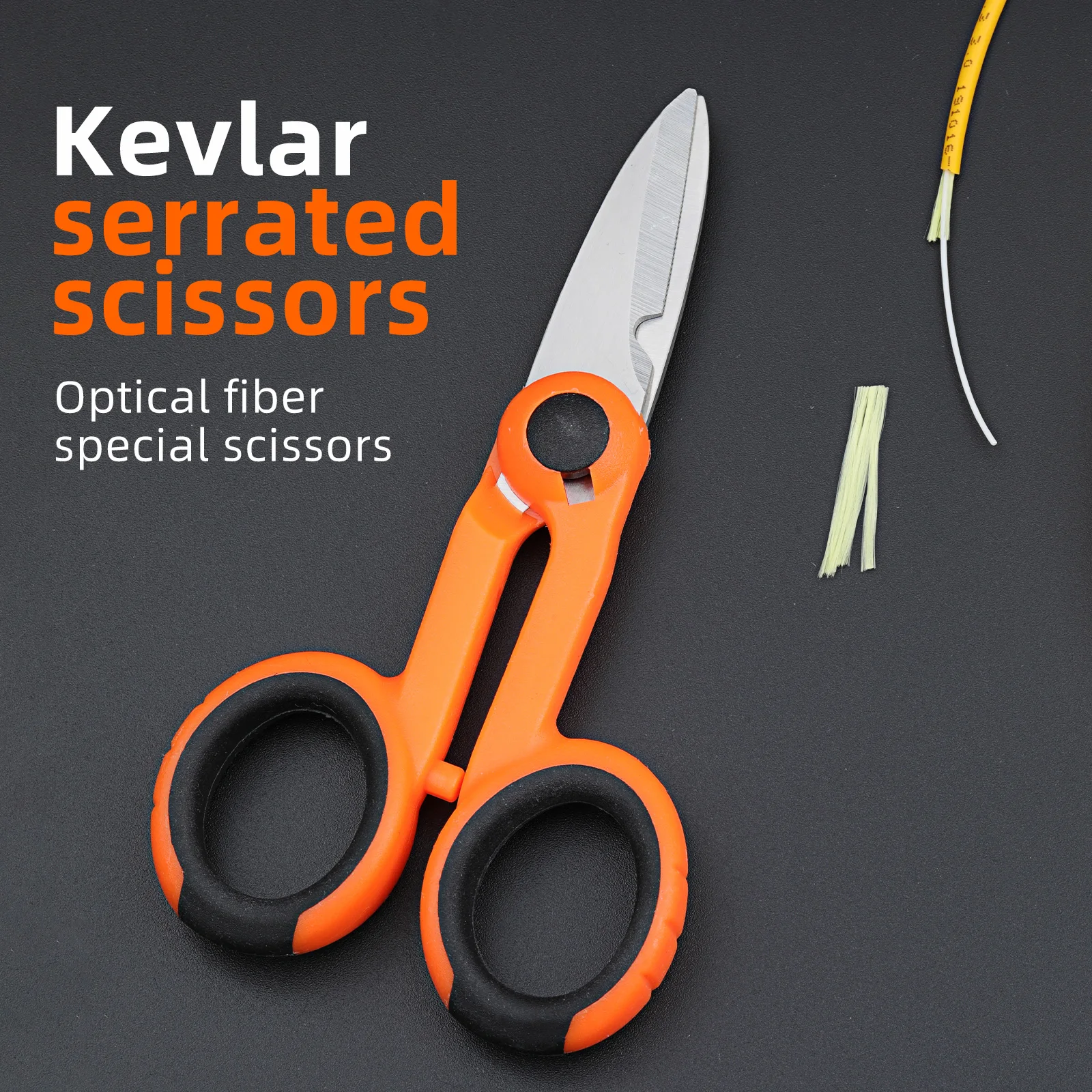 Дизайнерские ножницы KELUSHI скользящие Kavlar волоконно оптические из кевлара|fiber optic