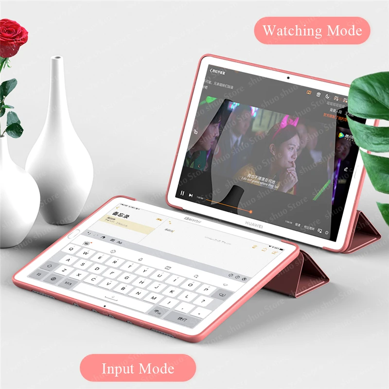 Кожаный чехол-книжка для планшета Huawei MediaPad M5 Lite 8 0 силиконовый умный чехол