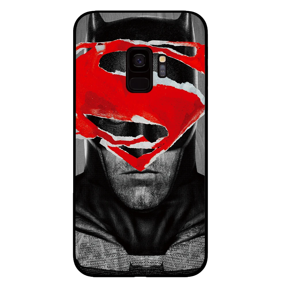 2 Бэтмен Супермен для Dc комиксов чехол для телефона samsung Galaxy S10 S10E S8 Plus S6 S7 Edge S9 S10e Plus Note 8 9 чехол - Цвет: 2