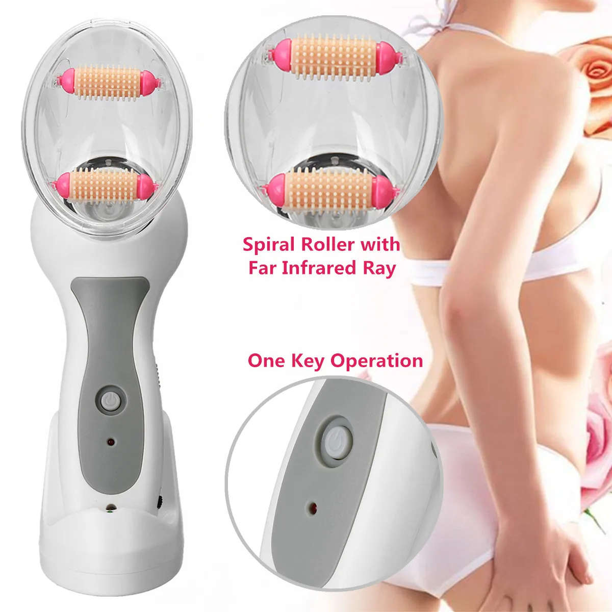 

Portable Body Cell Body Deep Chest Massage Vacuum Tank Anti-Fat Massager Therapy Treatment Kit Sucker Relax