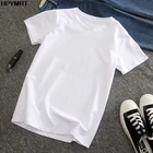Модная летняя белая мужская футболка, Большие футболки Harajuku, белая Повседневная футболка, топы, одежда, мужские футболки с коротким рукавом