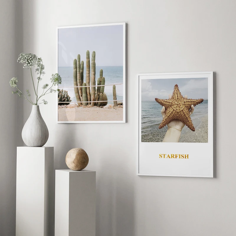 Cactus Fashion Girl Posters And Prints Nordic Style Bus Wall Art Print Painting Decorative Picture For Living Room Home Decor | Дом и сад