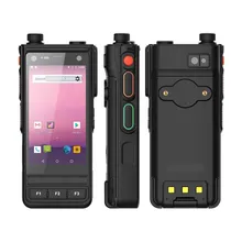 UNIWA walkie talkie Runbo E81, teléfono inteligente con UHF, VHF, IP67, resistente al agua, 4G, Android 8,1, Helio P23, 2500mAh, NFC (2)