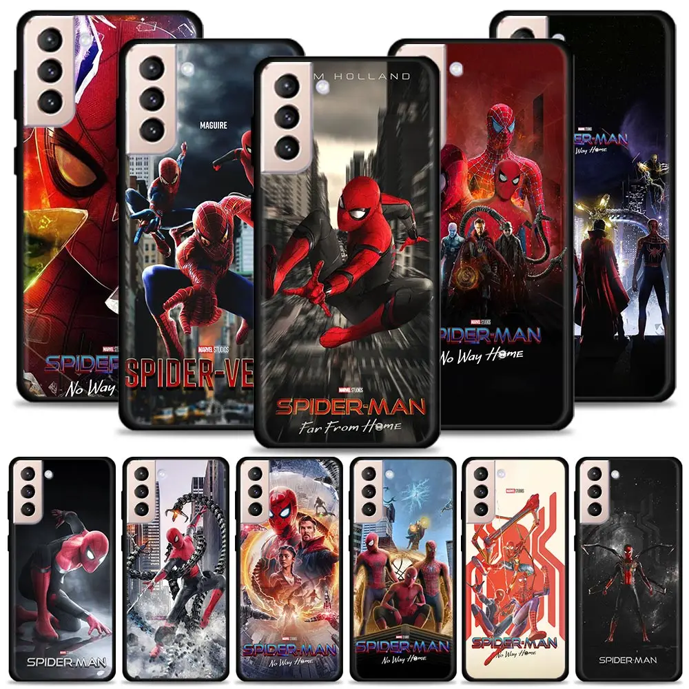 

Case For Samsung Galaxy S21 S20 FE Ultra S21 S20 S10 S9 S8 Plus S10 S10e S10Lite S7 Edge M22 M52 Marvel SpiderMan 3 No Way Home