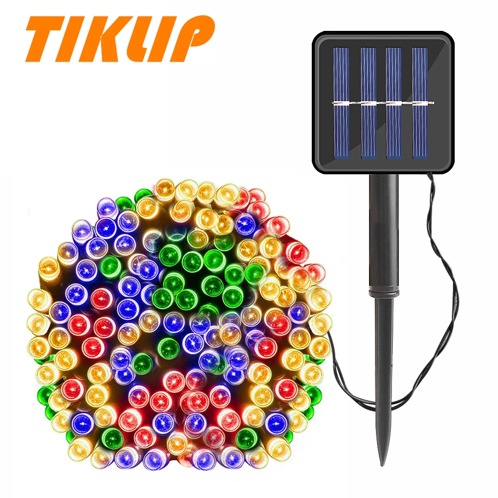

22M Solar Festoon Outdoor Waterproof String Led Fairy Lights Street Garland Party Lights For Christmas Garden Wedding Decoration