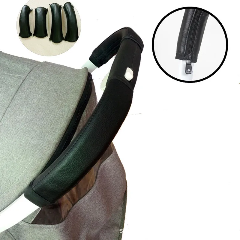 чехол на ручку коляски 4 шт./компл. Детские ручка крышки PU кожаный для ребенка yoya