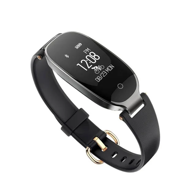 S3 Black B79 женский умный Браслет фитнес-трекер PPG ECG кровяное давление двойной мониторинг сердечного ритма мониторинг сна напоминание о звонке PK S3 S3pro - Цвет: S3 Black