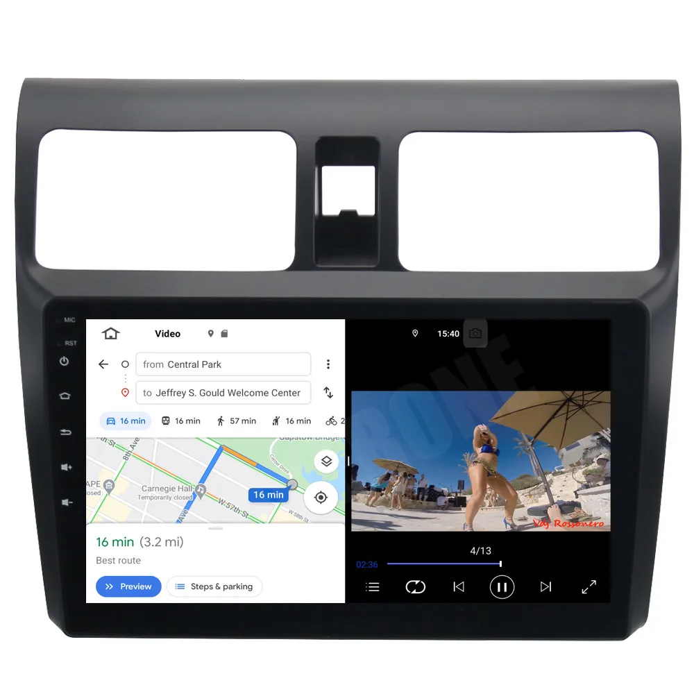 RoverOne Восьмиядерный чистый Android 10 для Suzuki Swift 2005 - 2010 Авто Радио Стерео GPS навигация
