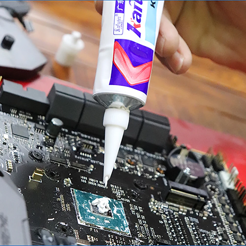 Особенная теплоотводящая паста для ЦП 80 г 2 шт.|Силиконовый герметик| |