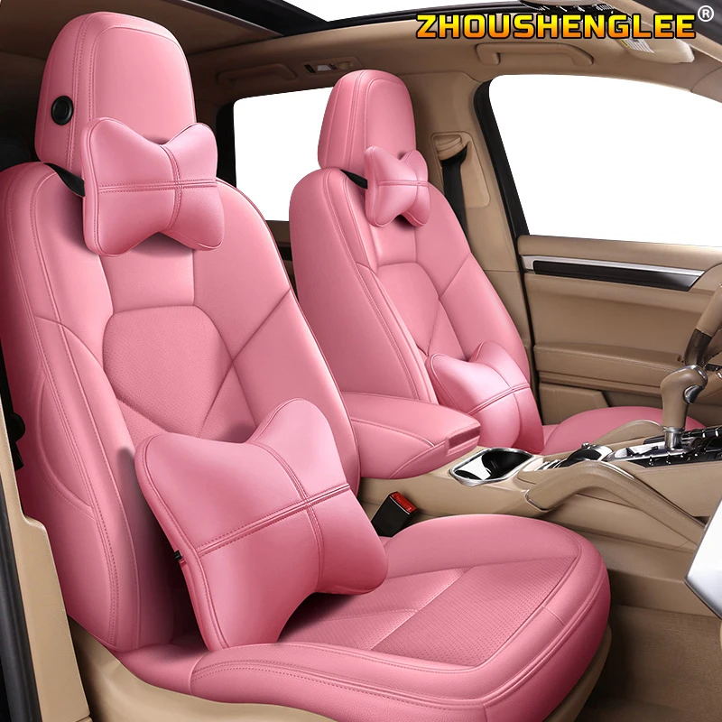 ZHOUSHENGLEE пользовательские кожаный чехол автокресла для JAC S2 S3 S5 RS M2 A30 A13 M3 M5 iEV6S T6 M4 A60