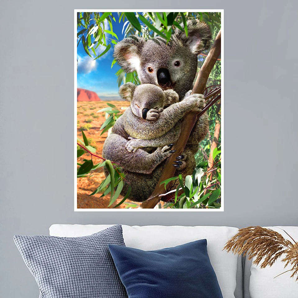 Алмазная мозаика Koalas 3D алмазная вышивка по номерам наборы для хобби | Дом и сад