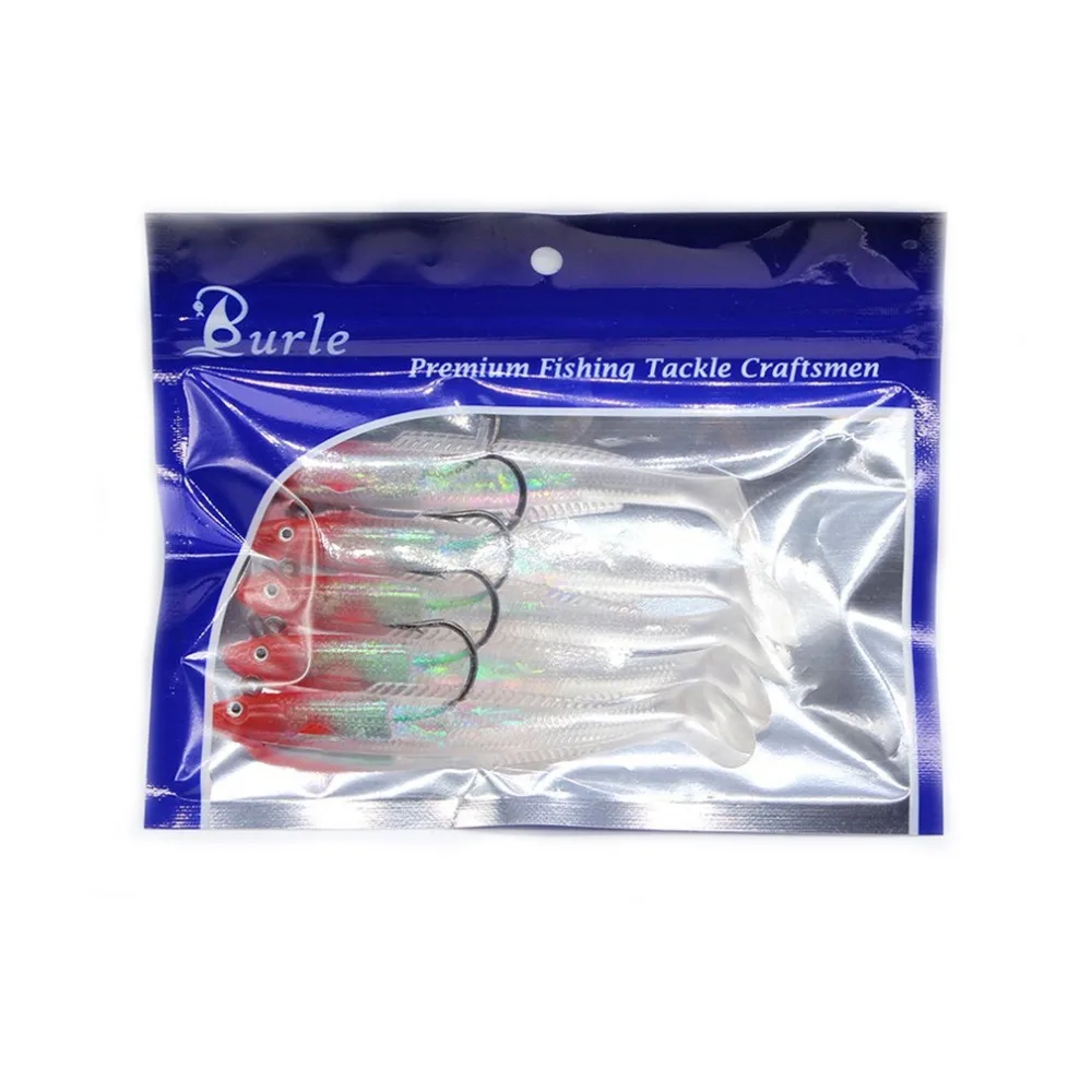 Мягкая приманка для морской рыбалки плавания угорь искусственные мягкие