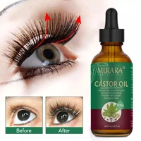 castor oil reduce forks control break prevent thinning eyelashes eyebrow growth moisturizing nourishing repair scalp care 60ml