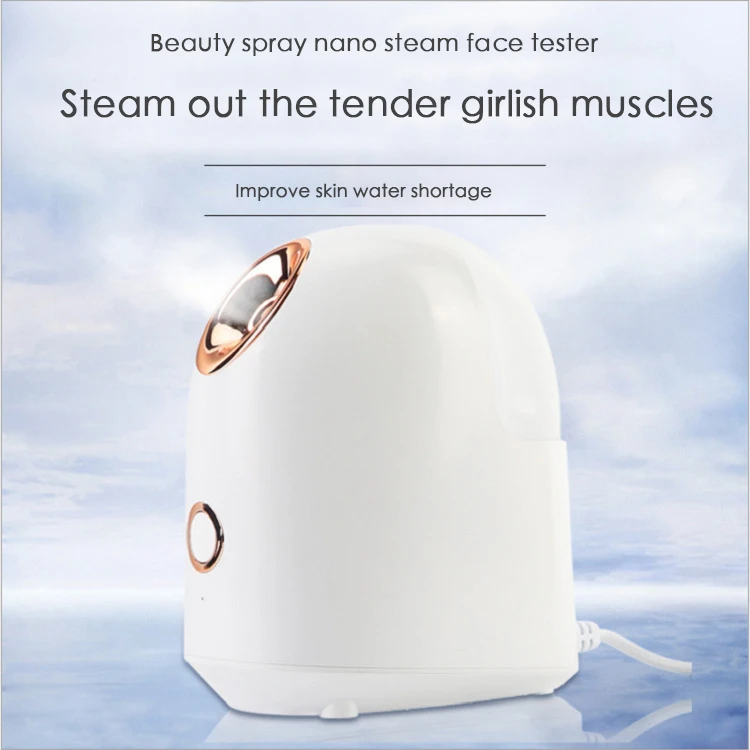 

Face Sauna Steamer Electric SPA Facial Vaporizer Professional Nebulizer Nano Ionic Sprayer Moisturizing Deep Cleaning Blackhead
