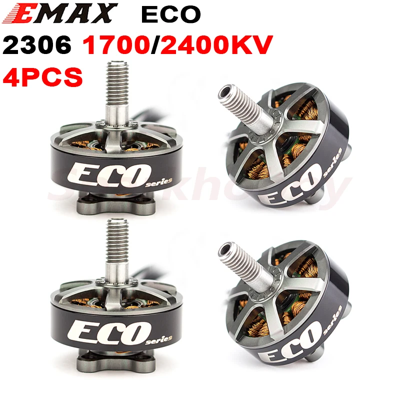 4 шт. Emax ECO Series 2306 кв 4S 6S CW мультироторный бесщеточный двигатель 5 6 дюймов Пропеллер