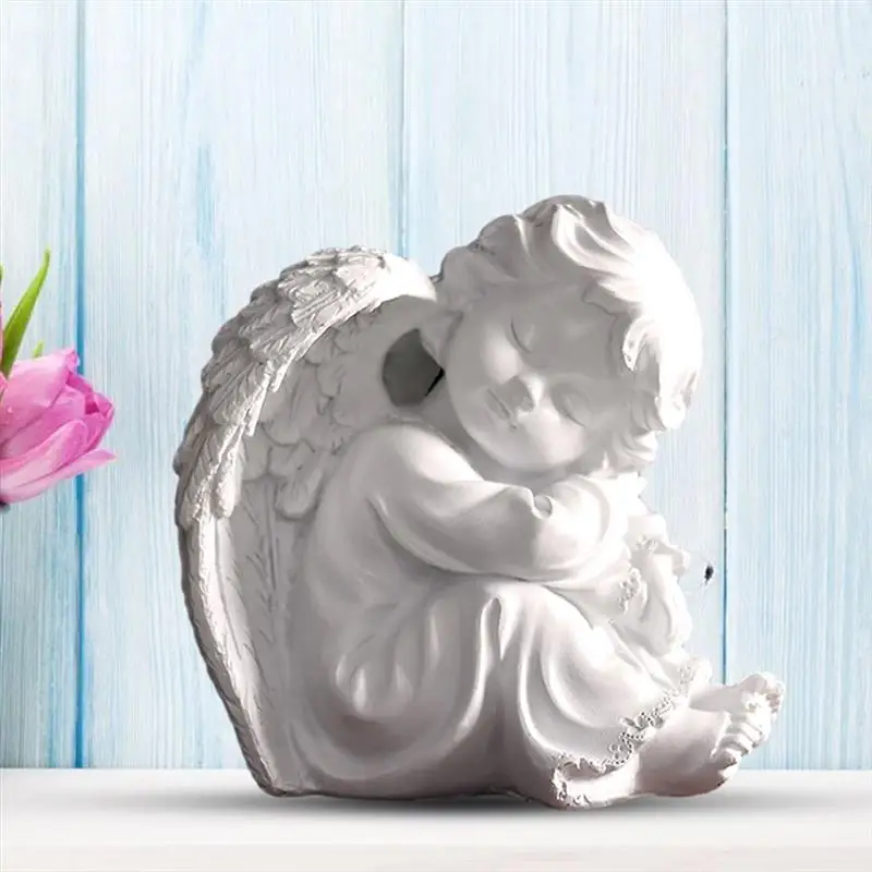 Статуя маленького ангела домашнее настольное украшение для детской комнаты из
