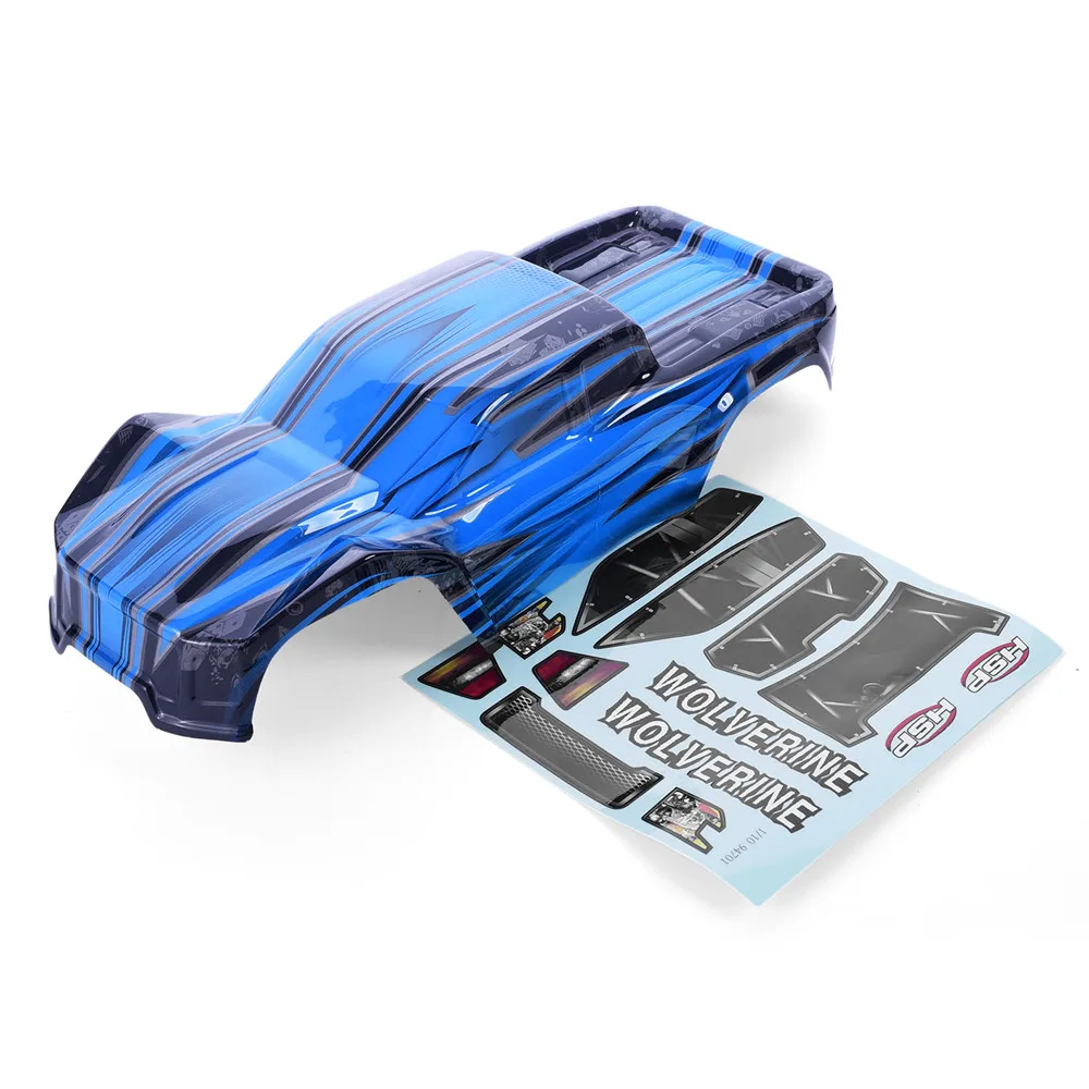 Корпус кузова радиоуправляемого автомобиля HSP для внедорожников Redcat Exceed 1/10 Scale