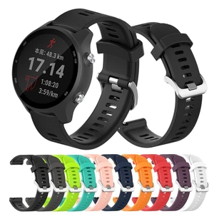 Силиконовый ремешок для смарт-часов Garmin Forerunner 245, 245 м, 645, браслет для Samsung Galaxy Vivoactive 3, браслет 42 мм