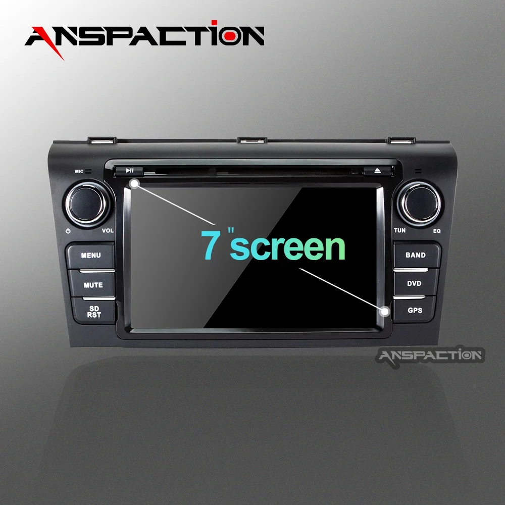 Anspaction Android 9 0 автомобильный dvd для Mazda 3 2004-2009 с 8 восьмиядерным Радио Стерео gps