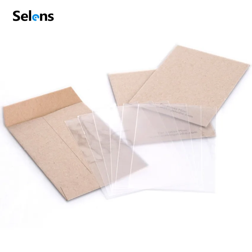 Selens 10 шт. Instax Mini Protector 55x88 мм для камеры Fujifilm Film Frame|photo video camera|camera lens mug cupphoto camera gps |