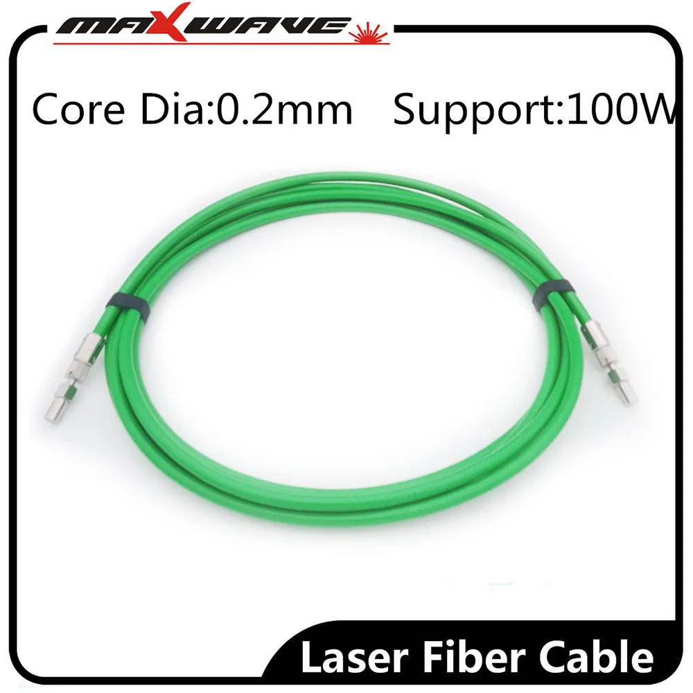 

0-300W 1064nm YAG Fiber Laser energy cables Core Dia.0.4mm fiber cable 5 meters for fiber transmission laser welding machine