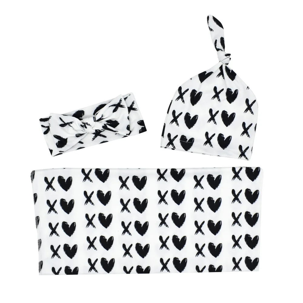 

Newborn Baby Swaddle Blanket Newborn Baby Floral Swaddle Blanket Toddler Receiving Blanket Infant Swaddle Wrap Headband hairband